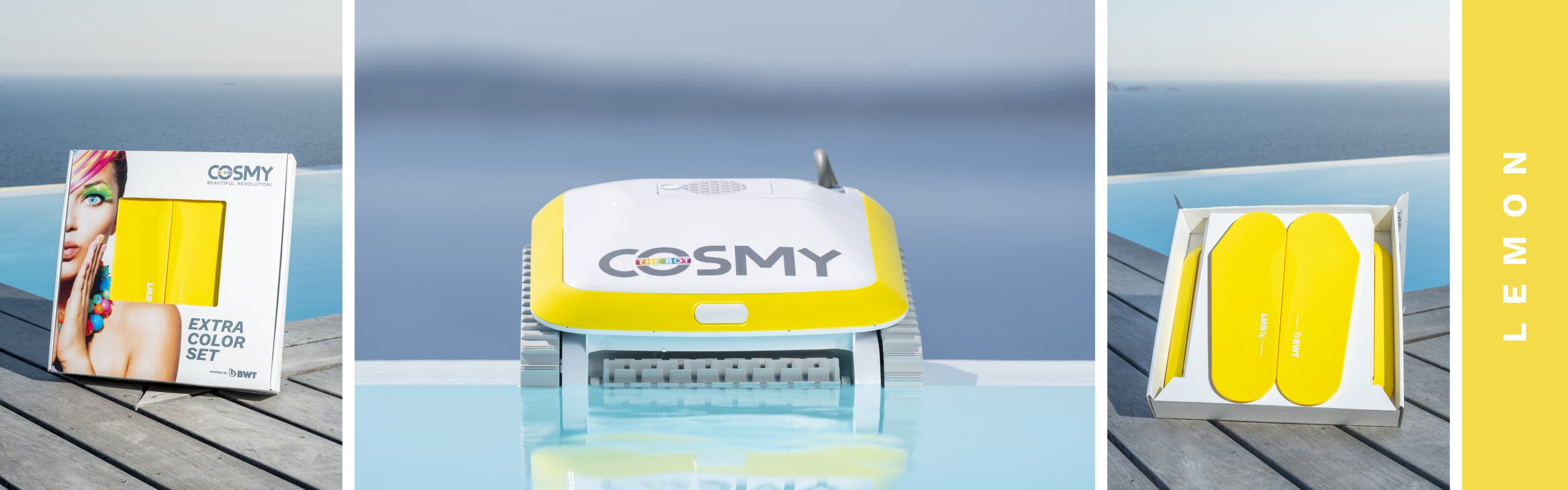 robot cosmy kit couleur lemon