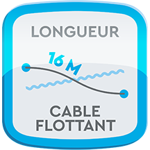 Longueur câble flottant